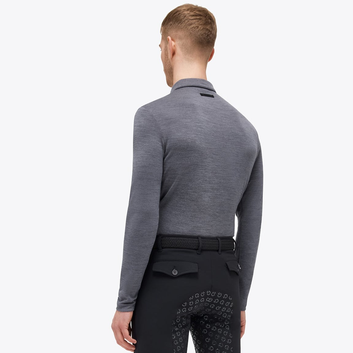 Playera Entrenamiento Caballero Cavalleria Toscana Tech Half Zip