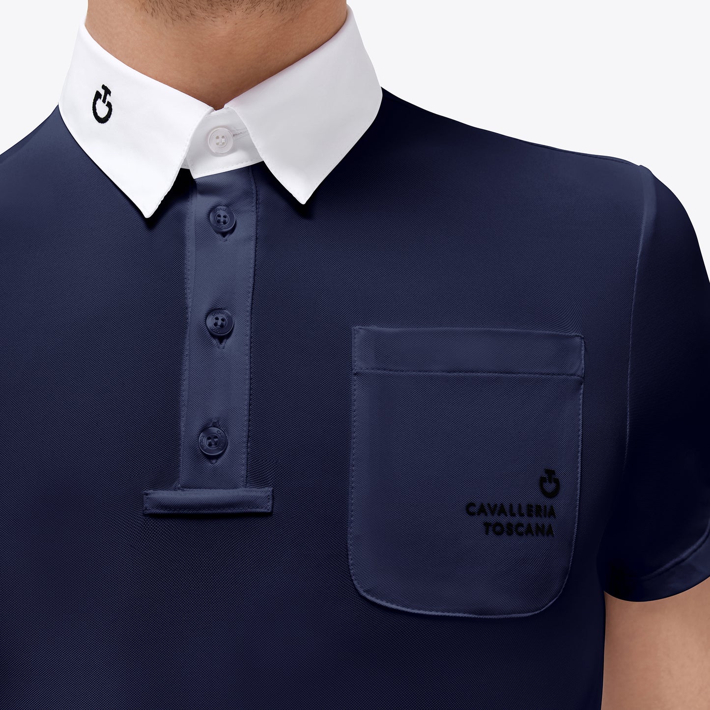 Playera Concurso Caballero Cavalleria Toscana Tech Piquet