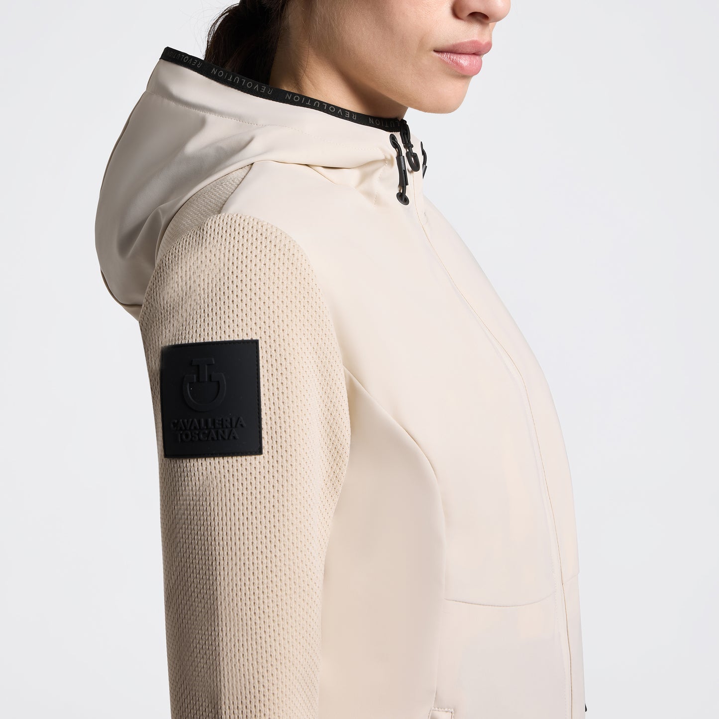 Chamarra Dama Cavalleria Toscana Hybrid Lightweigh Tech Knit