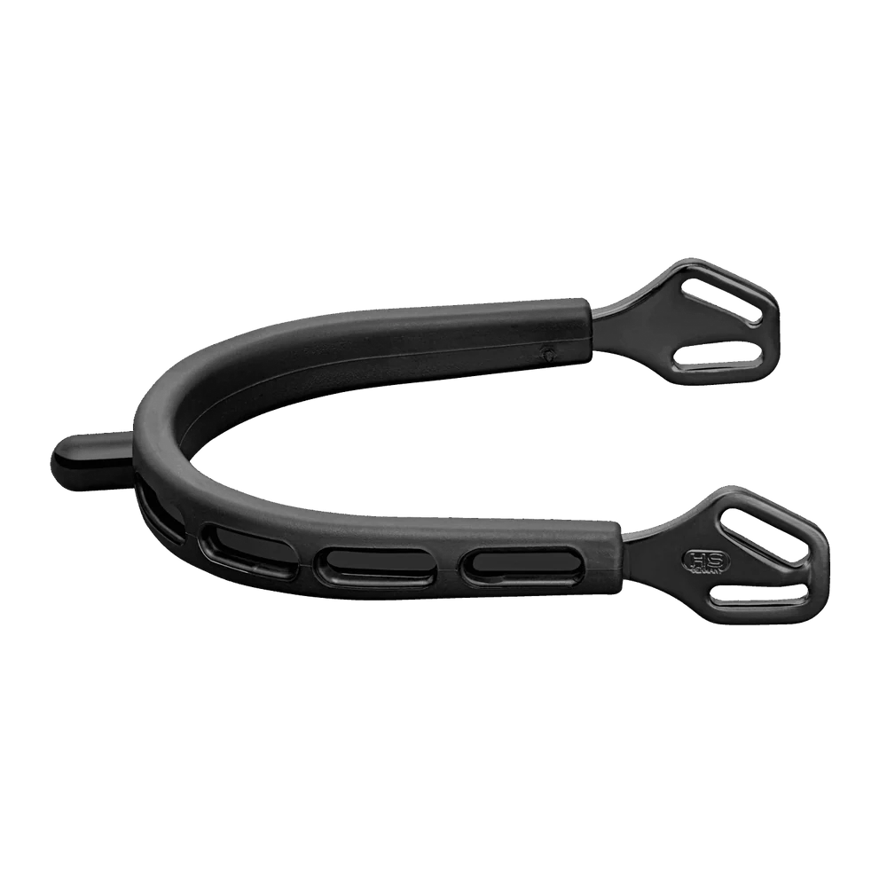 Acicates Cortos Redondos con Hule HS Black Series Ultra Fit