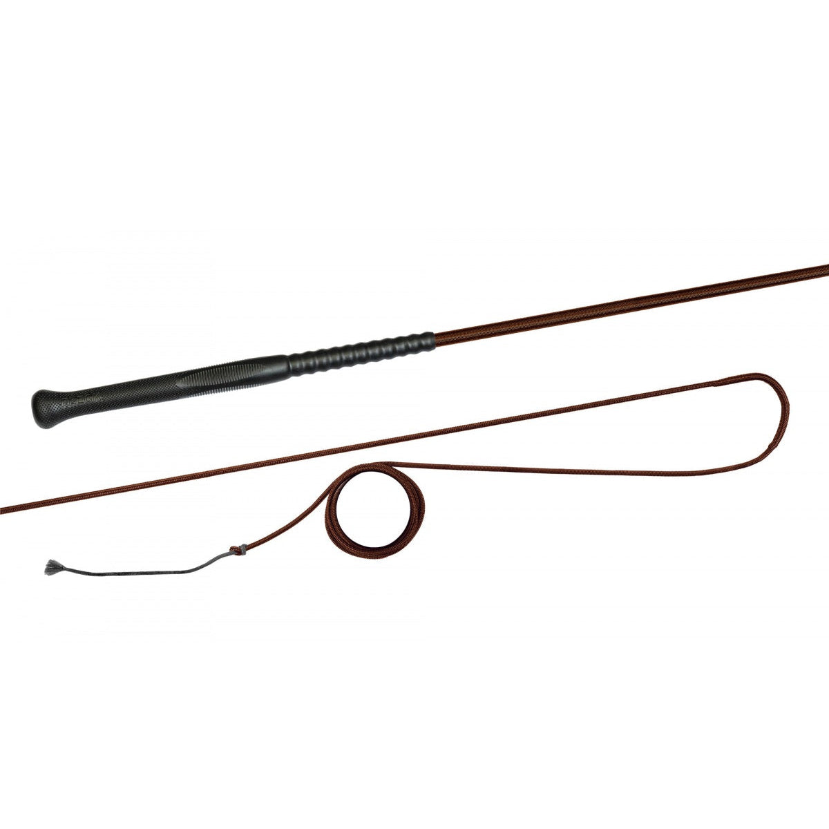 Fusta para Dar Cuerda Fleck Tejida Mango Ergo Grip Nylon Lash