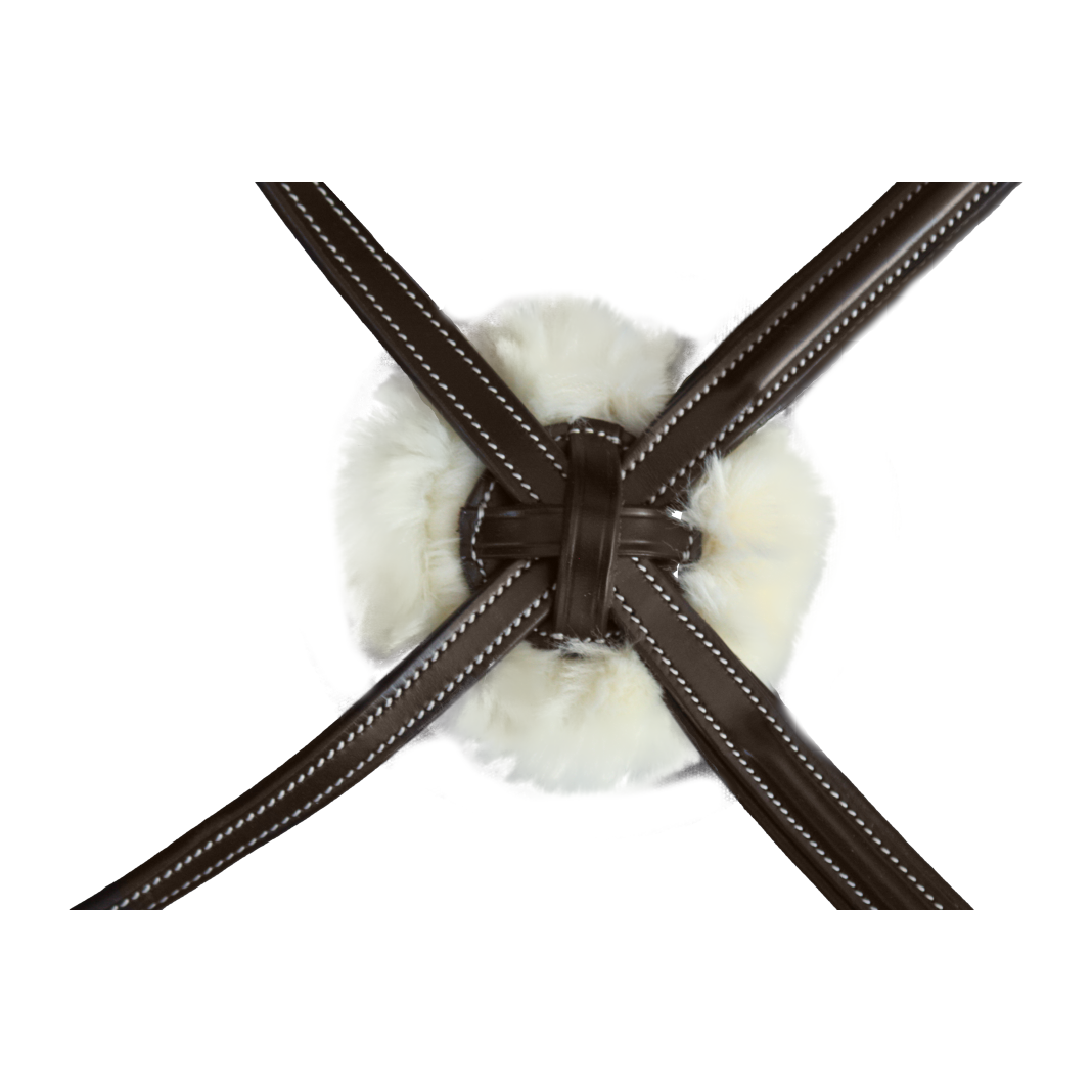 Muserola Cruceta Mexicana con Borrega Amia