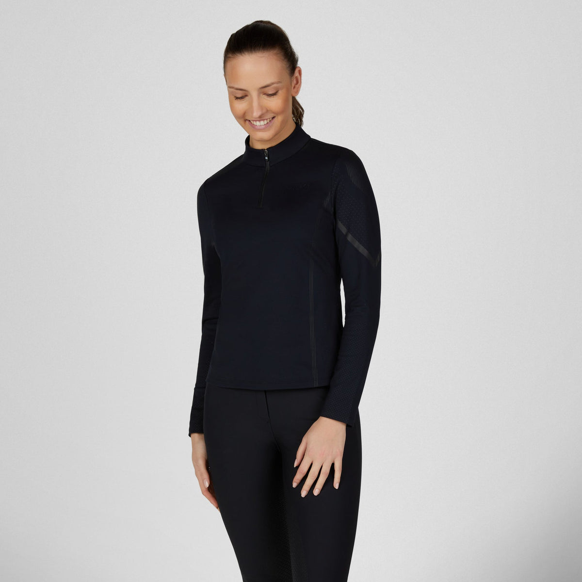 Playera Entrenamiento Dama Pikeur Zone Zip