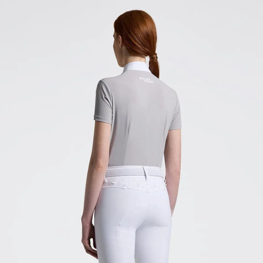 Playera Concurso Dama Cavalleria Toscana Perforated Jersey Inserts
