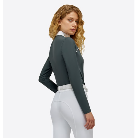 Playera Concurso Dama RG Jersey Competiton Zip