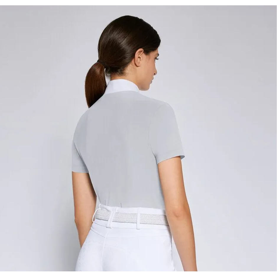 Playera Concurso Dama Cavalleria Toscana Zip Polo