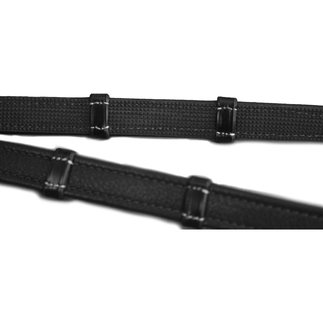 Riendas de Piel con Hule Antisplip con Topes Amia