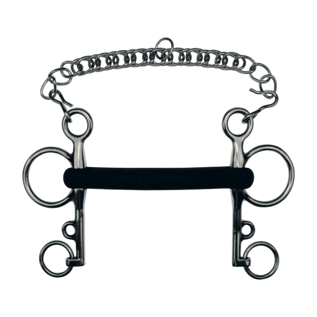 Pelham Pata Larga Barra de Hule Rígido Ekkia Feeling