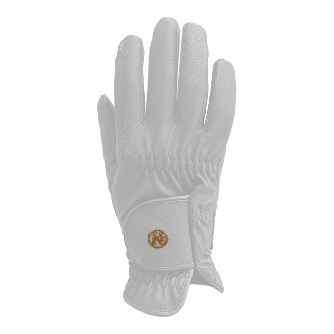 Guantes Unisex Kunkle White Dressage Show