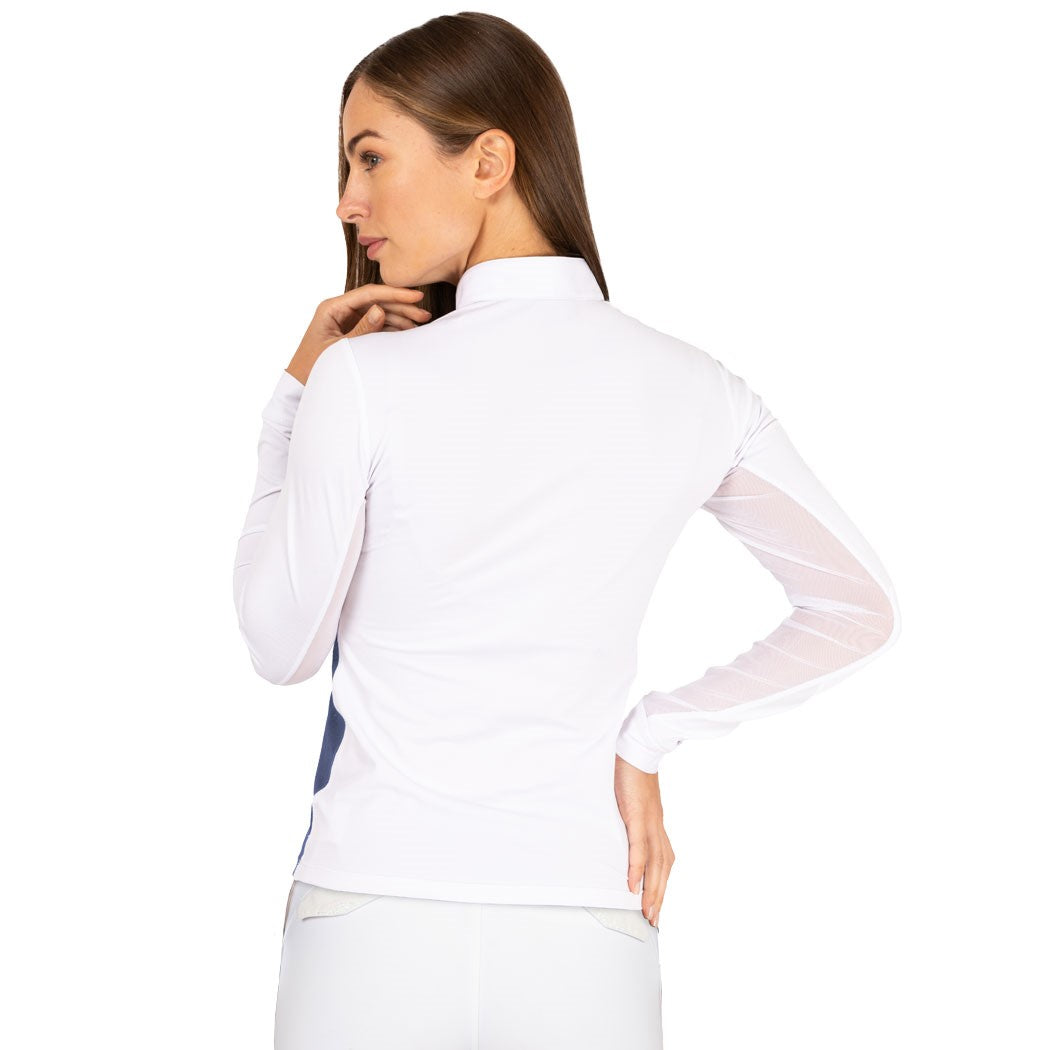 Playera Concurso Dama Fullsand Bicolor con Broches