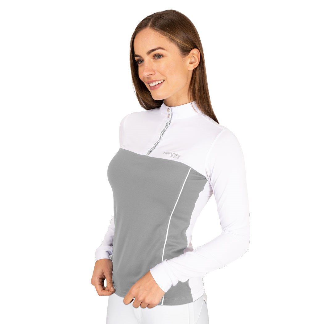 Playera Concurso Dama Fullsand Bicolor con Broches