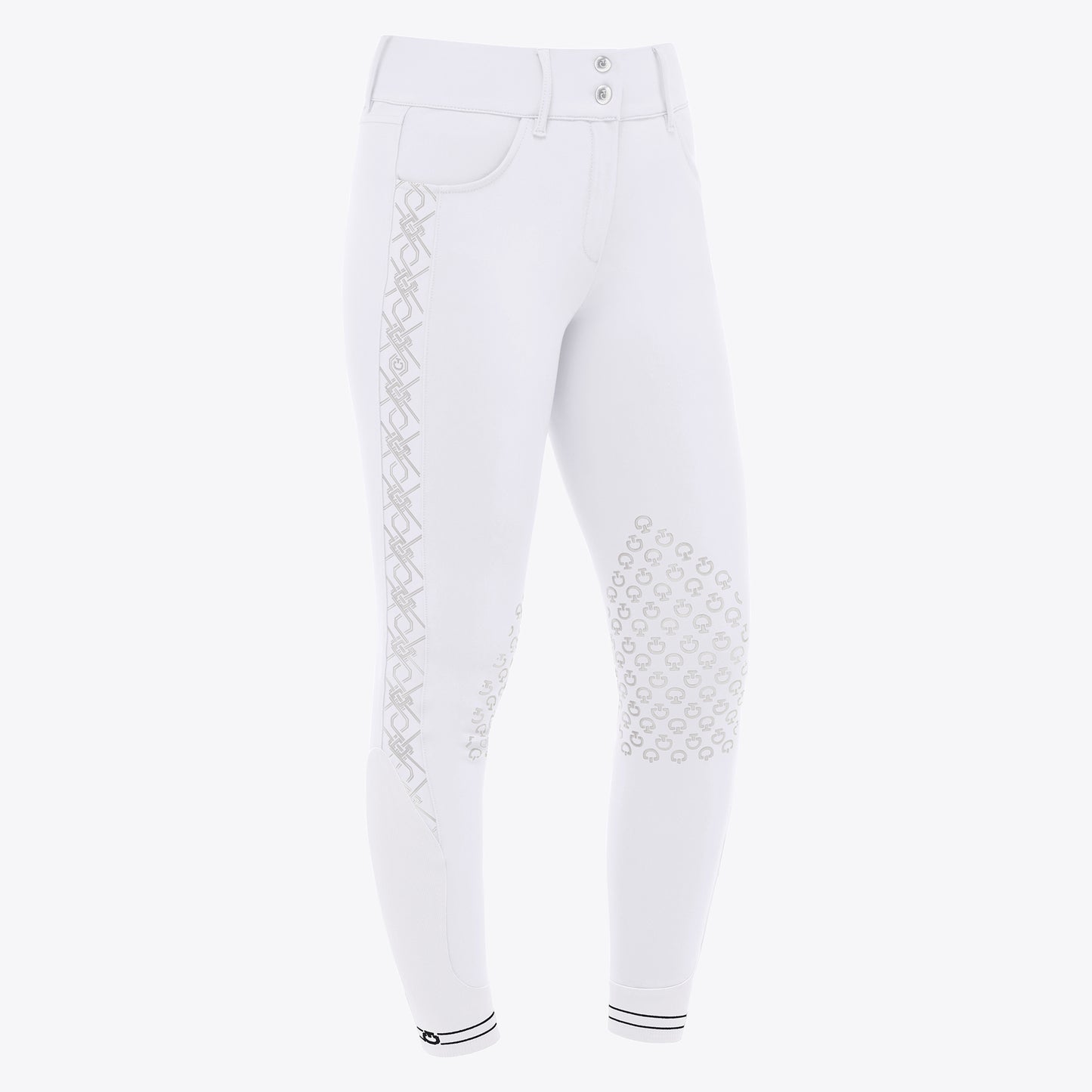 Pantalón Dama Cavalleria Toscana Argyle Print