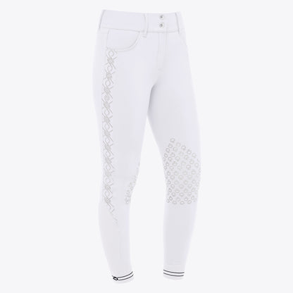 Pantalón Dama Cavalleria Toscana Argyle Print