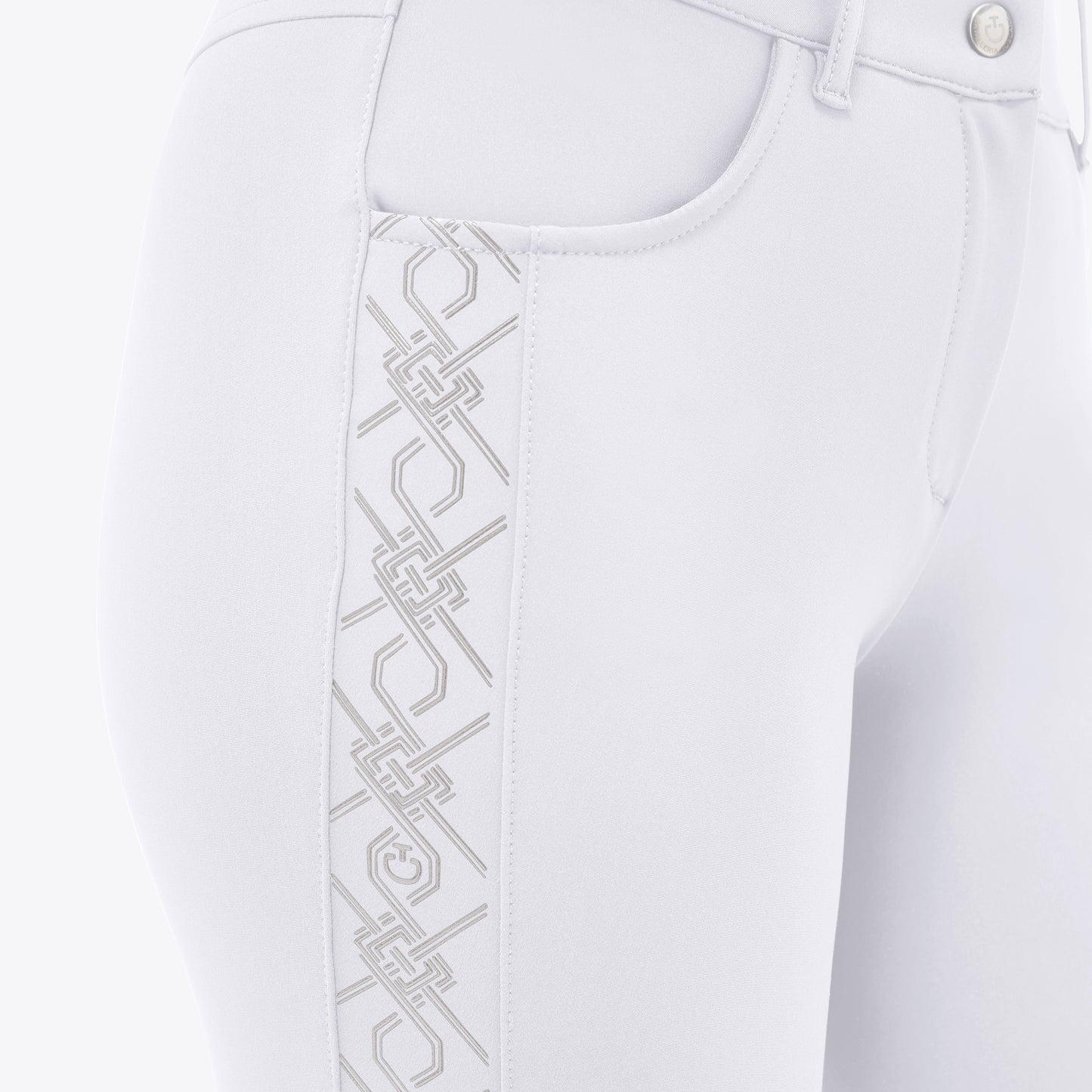 Pantalón Dama Cavalleria Toscana Argyle Print
