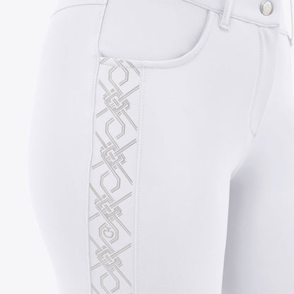 Pantalón Dama Cavalleria Toscana Argyle Print