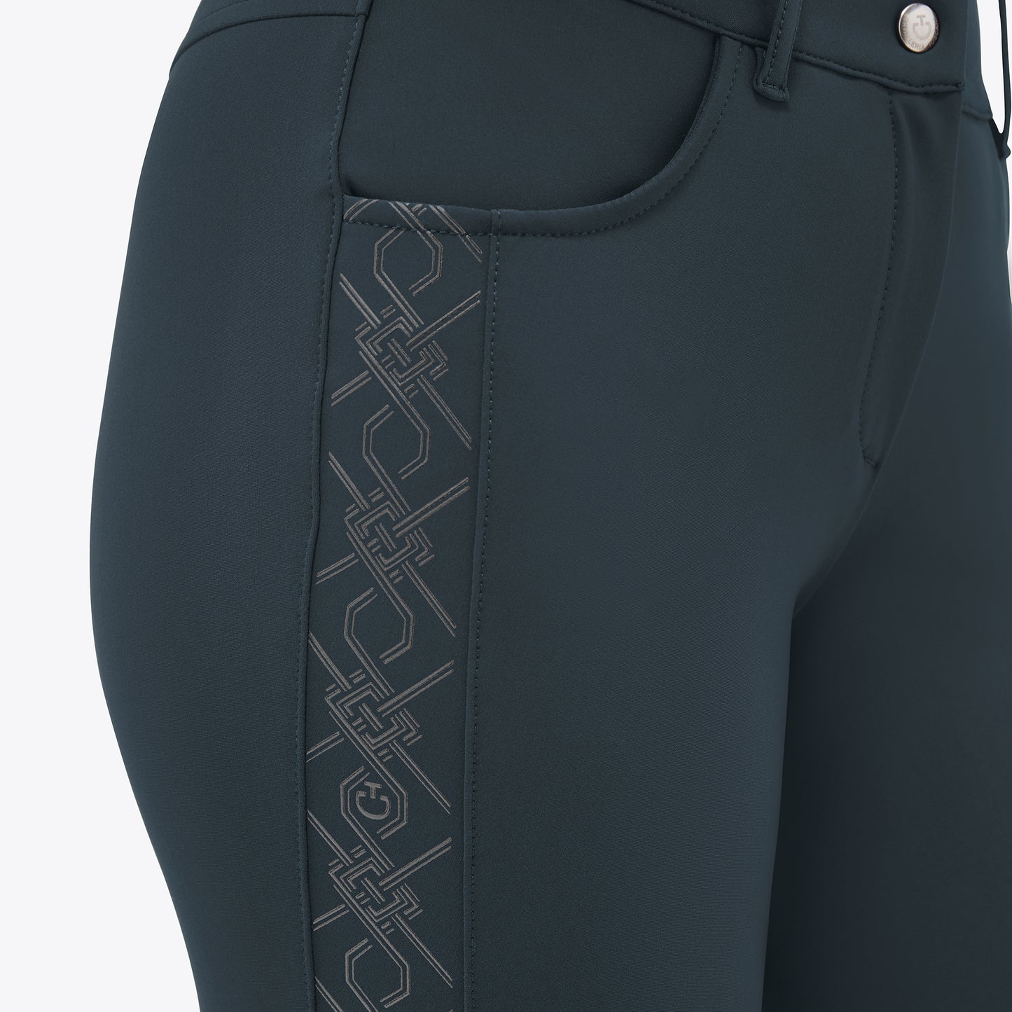 Pantalón Dama Cavalleria Toscana Argyle Print