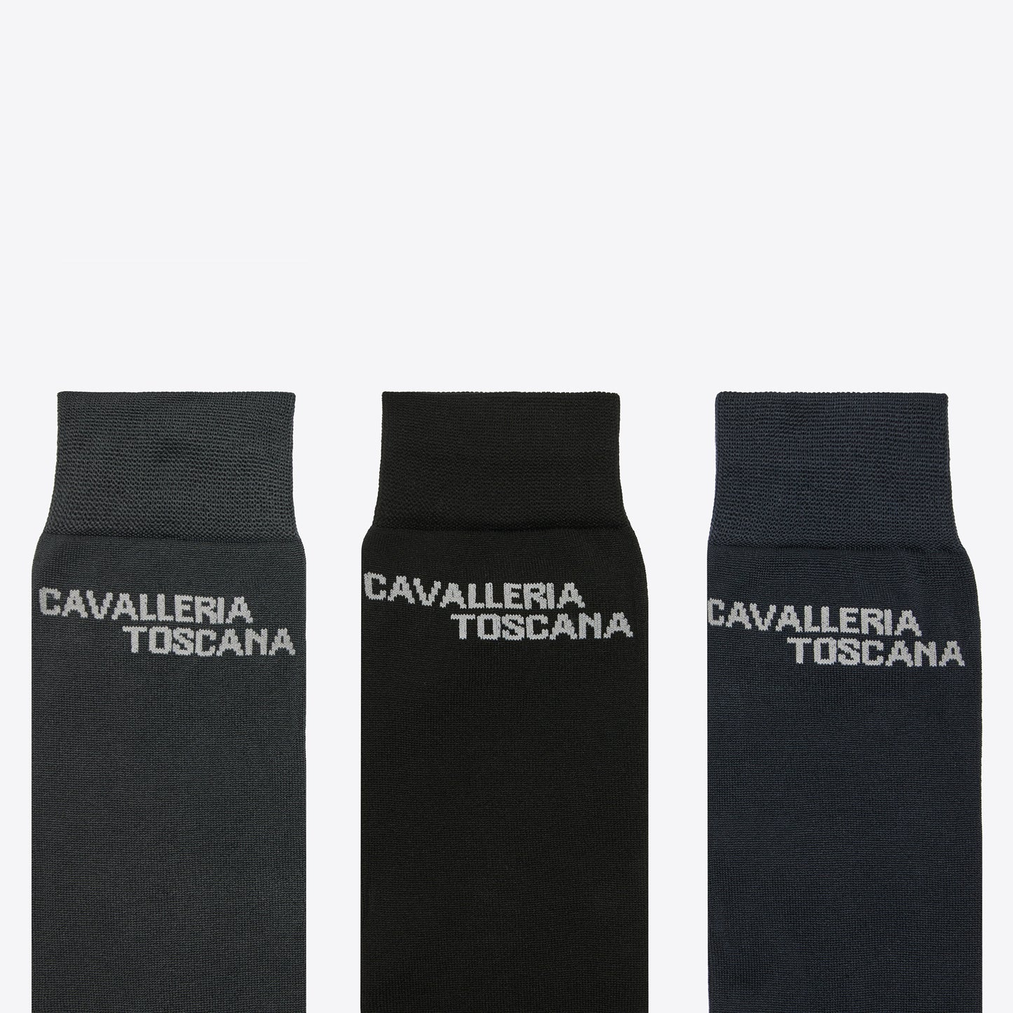 Calcetines Cavalleria Toscana Jacquard Logo 3 Pack