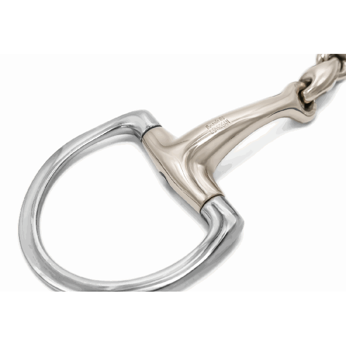 Filete Eggbutt Doble Articulado con Roller HS WH Ultra