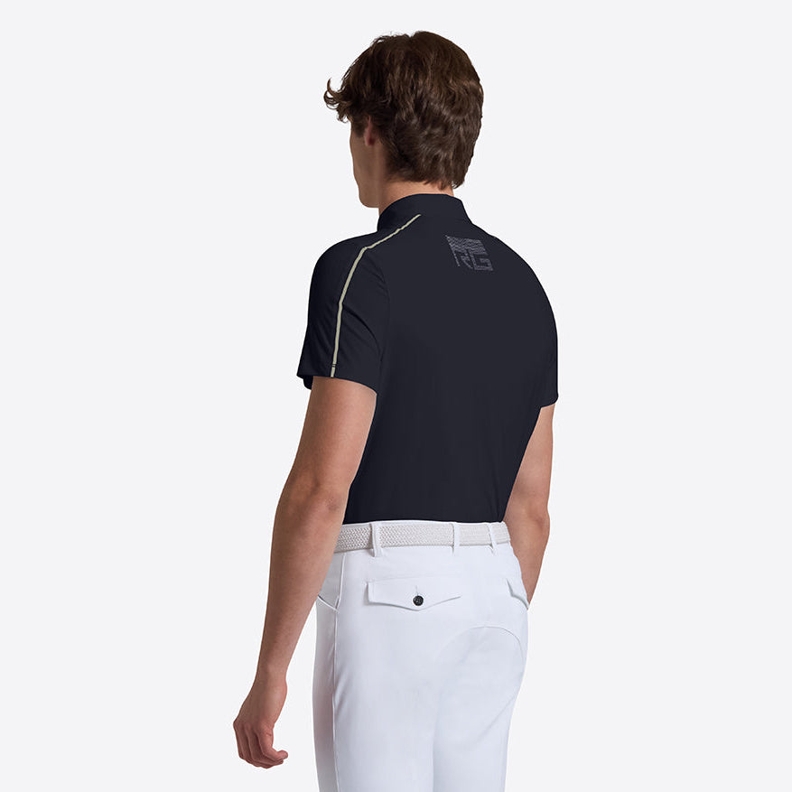 Playera Concurso Caballero RG Tech with Insert Button