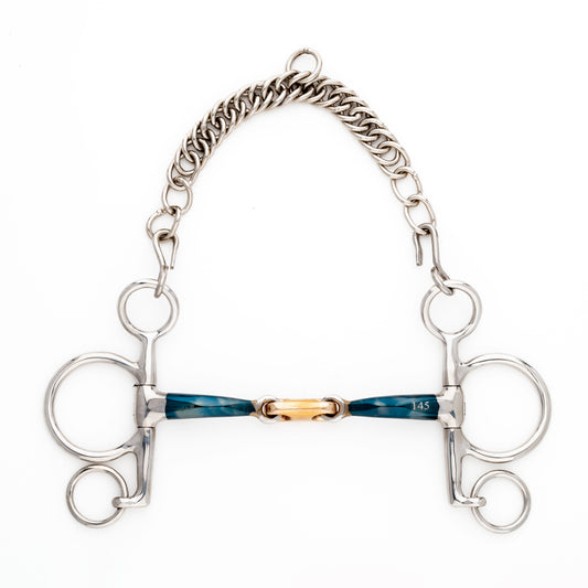 Pelham Pata Corta Doble Articulado Kavalkade Ergonomic