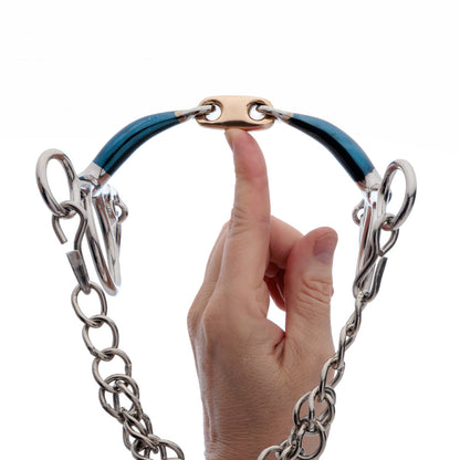 Pelham Pata Corta Doble Articulado Kavalkade Ergonomic LockUp