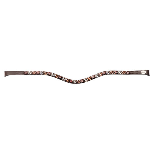 Frontal con Diamantes Kavalkade Burgundy