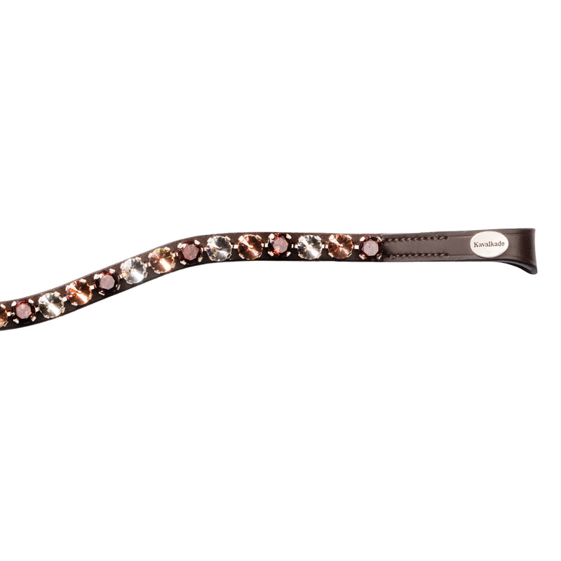 Frontal con Diamantes Kavalkade Burgundy