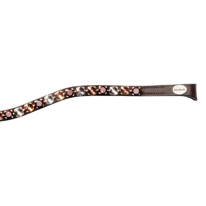Frontal con Diamantes Kavalkade Burgundy
