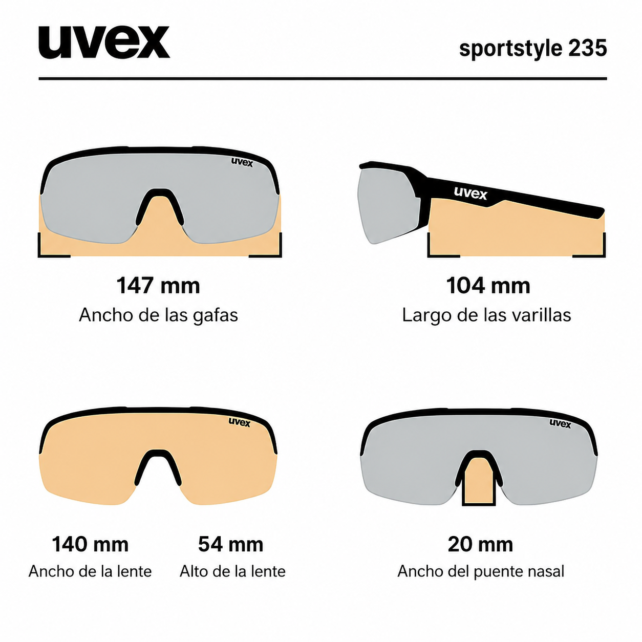 Lentes de Sol Uvex Sportstyle