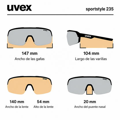 Lentes de Sol Uvex Sportstyle