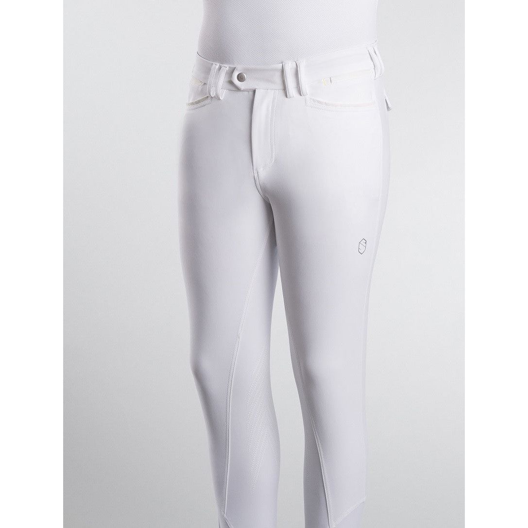 Pantalones para Montar para Caballero Samshield Marceau Blanco