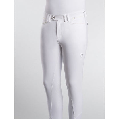 Pantalones para Montar para Caballero Samshield Marceau Blanco