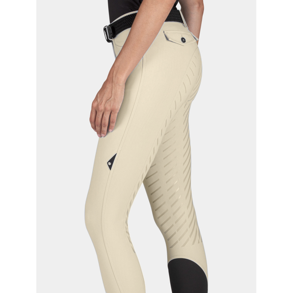 Pantalon beige dama deals