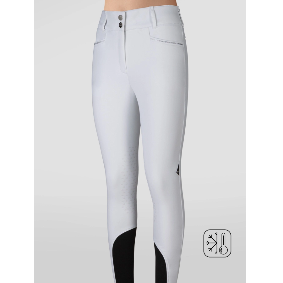 Pantalón Dama Equiline Vita Alta Adellekh Knee Grip