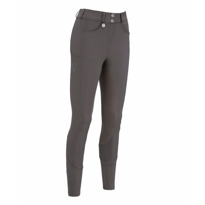 Pant. Dama Pikeur Ceelina Gridtexleather Full Seat High Waist