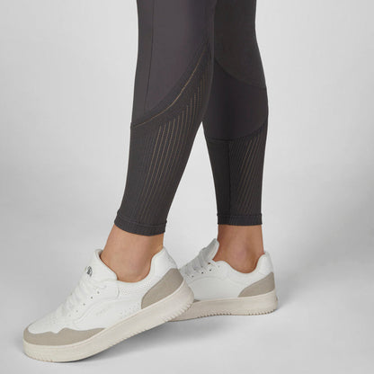 Pant. Dama Pikeur Ceelina Gridtexleather Full Seat High Waist