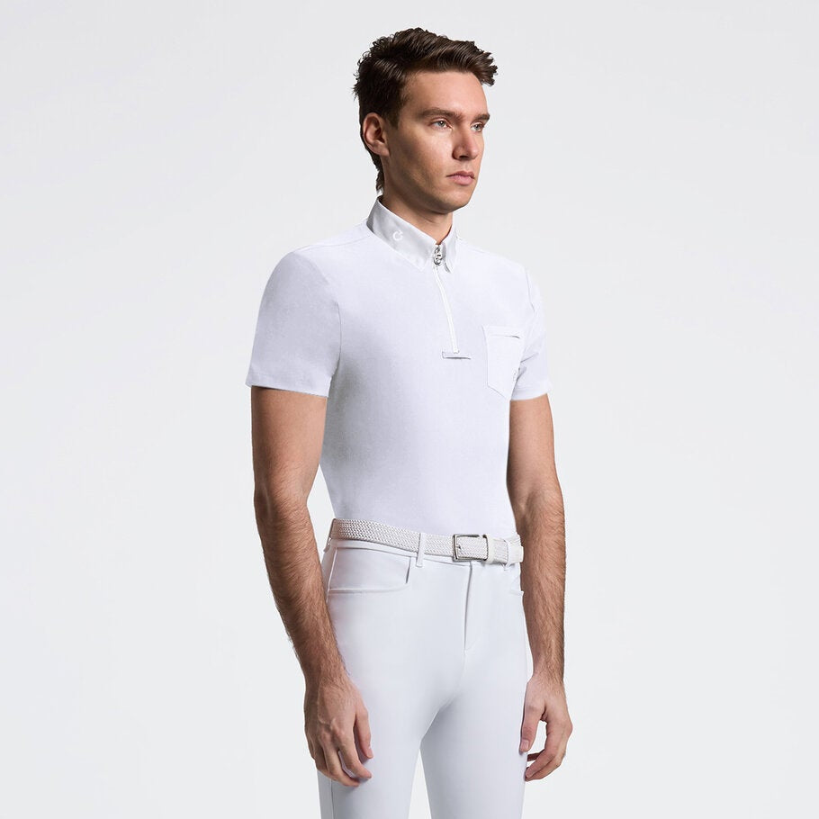 Camisa Concurso Caballero Cavalleria Toscana Jersey with Pocket