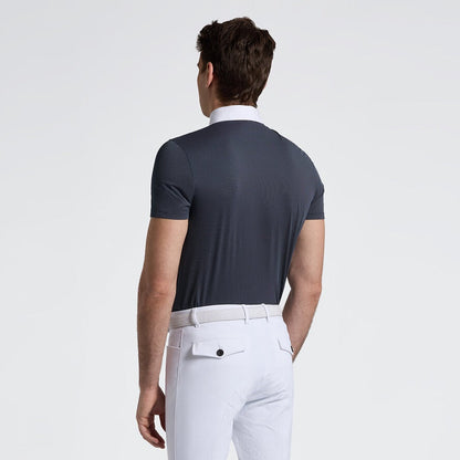 Camisa Concurso Caballero Cavalleria Toscana Jersey Zip