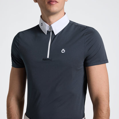 Camisa Concurso Caballero Cavalleria Toscana Jersey Zip