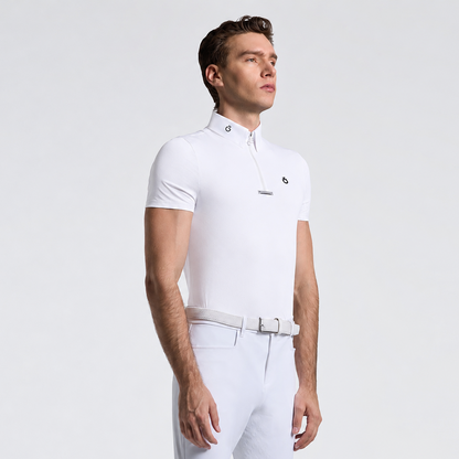Camisa Concurso Caballero Cavalleria Toscana Jersey Zip