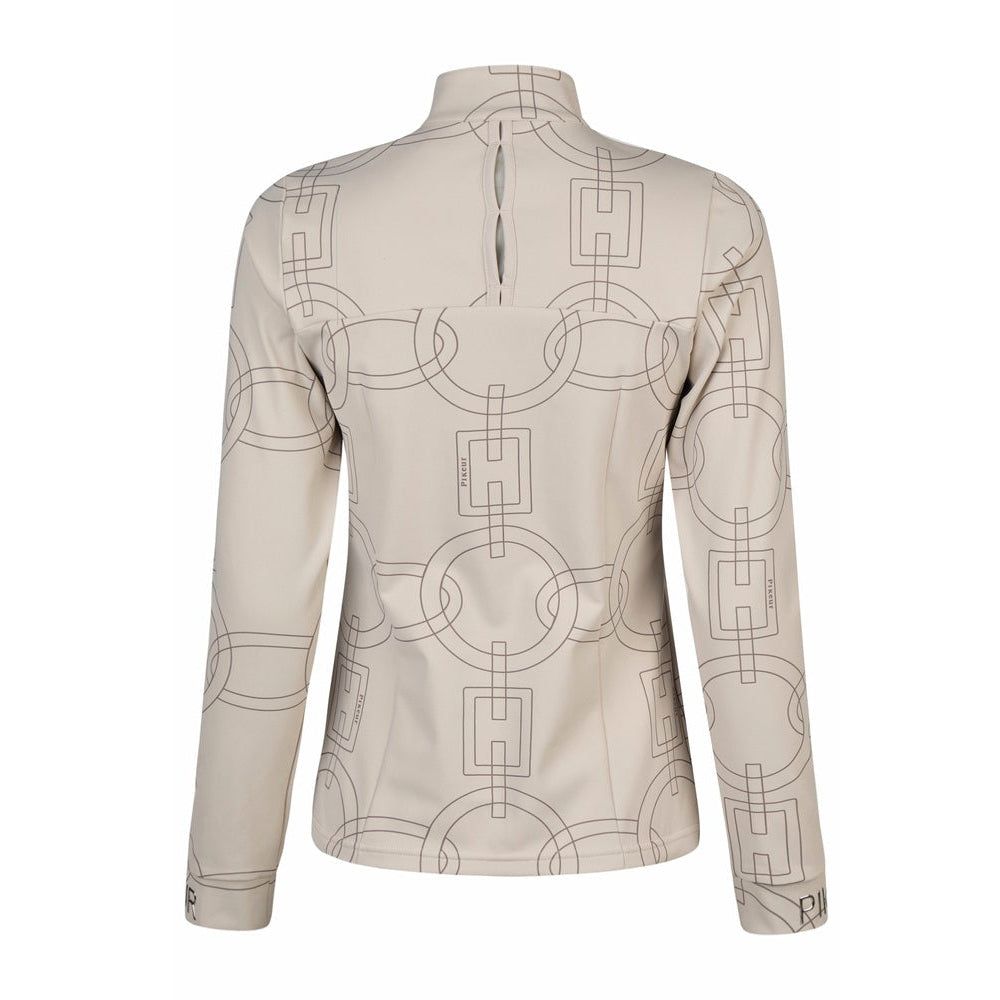 Playera Entrenamiento Dama Pikeur Zip Selection