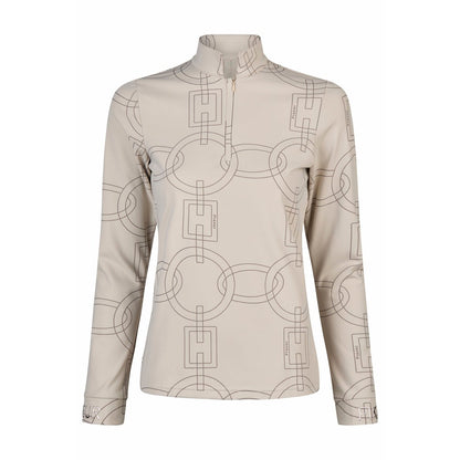 Playera Entrenamiento Dama Pikeur Zip Selection