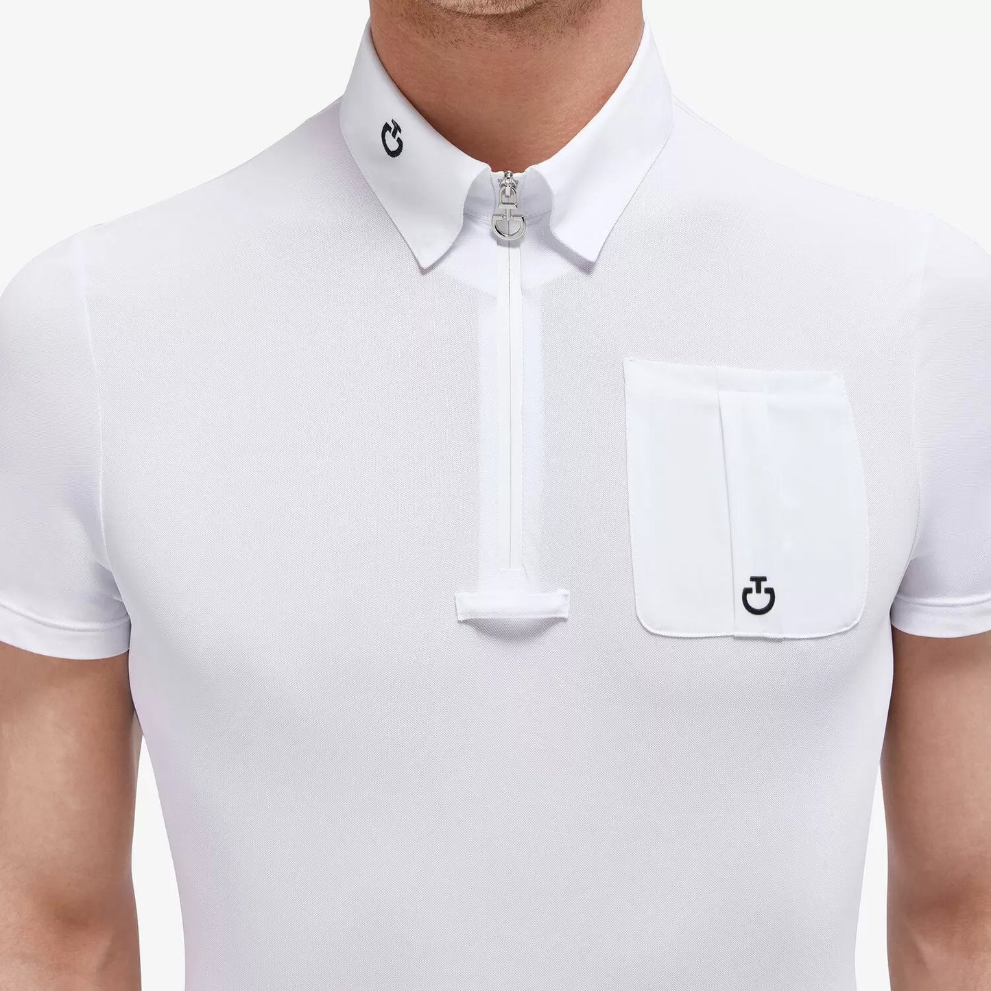 Playera Concurso Caballero Cavalleria Toscana Piquet Competition Zip
