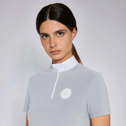 Playera Concurso Dama Cavalleria Toscana Zip Polo