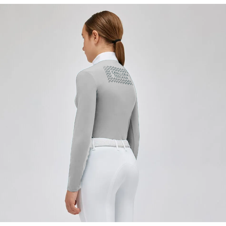 Playera Concurso Niña Cavalleria Toscana Zip Polo