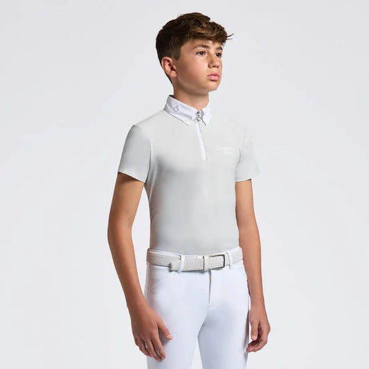 Playera Concurso Niño Cavalleria Toscana Jersey Zip Competition