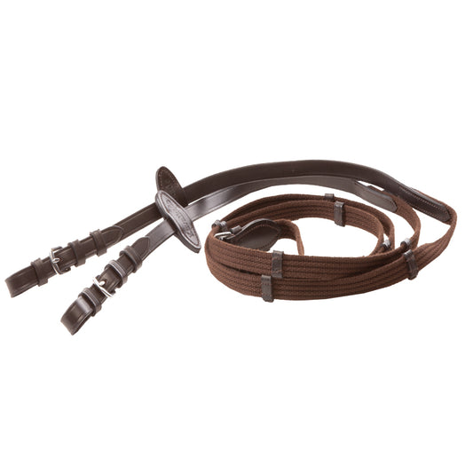 Riendas de Lona con Topes Kavalkade 20mm