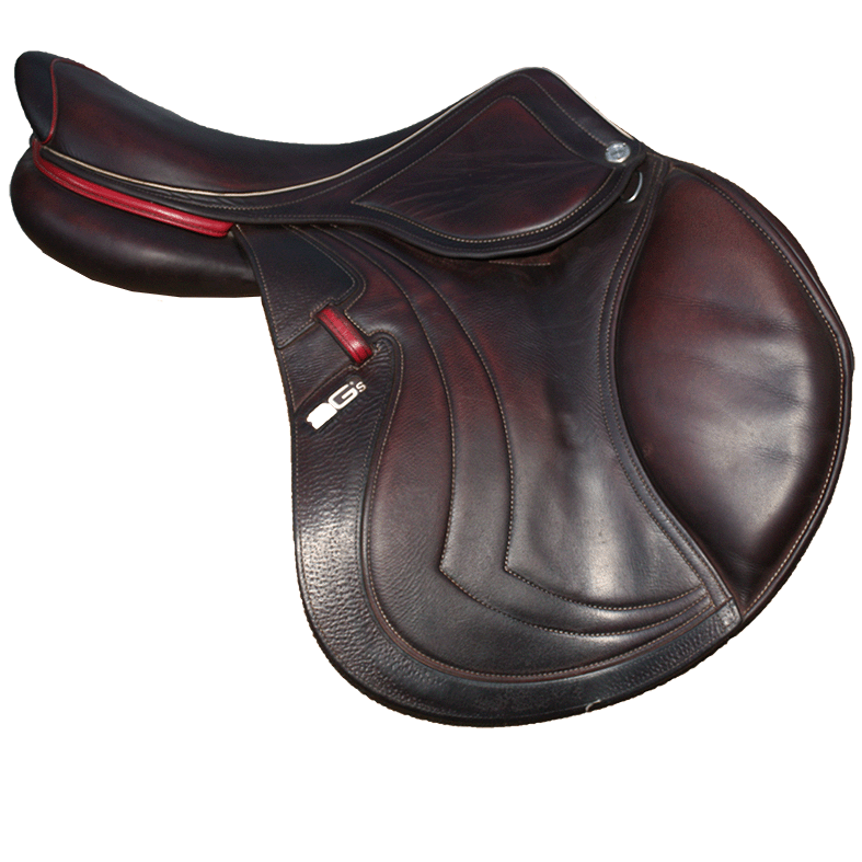 Albardón CWD 2Gs Mademoiselle 2021 T.17.5 Café/Rojo