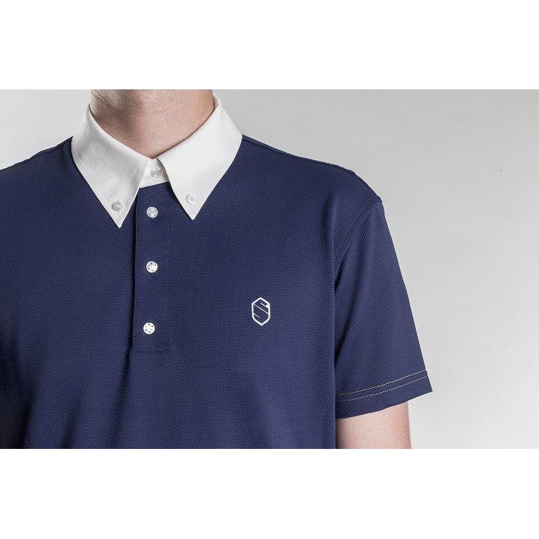 Playera Caballero Concurso Samshield Charles Azul