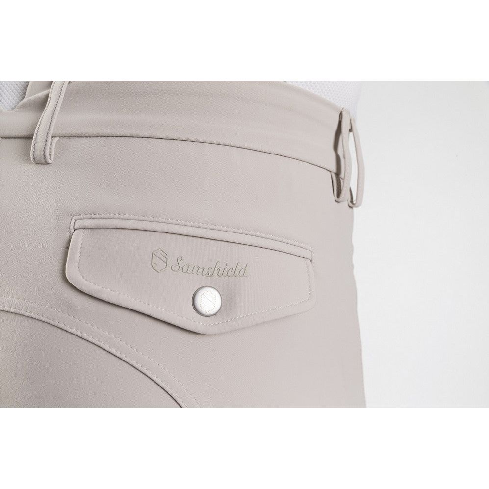 Pantalones para Montar para Caballero Samshield Marceau Beige